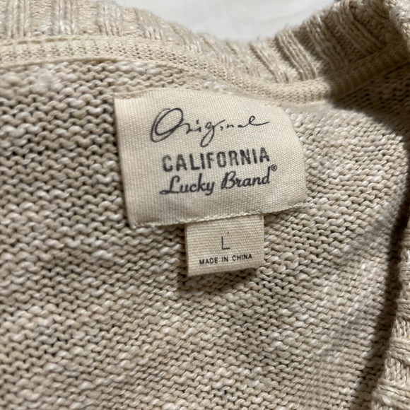 Mens Lucky Brand Knit Sweater - Picture 3 of 3
